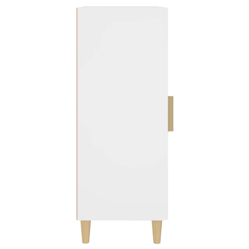 vidaXL Sideboard Black 34.5x34x90 cm Engineered Wood