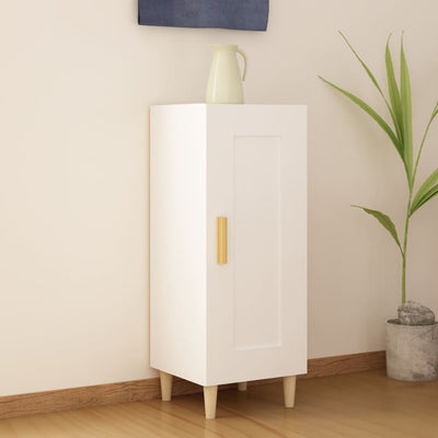 vidaXL Sideboard Black 34.5x34x90 cm Engineered Wood