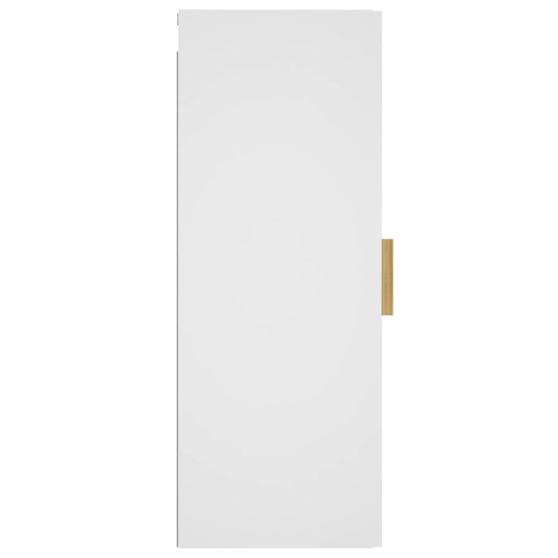 vidaXL Wall Cabinet Black 34.5x34x90 cm Engineered Wood