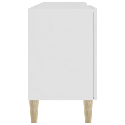 vidaXL TV Cabinet Black 150x30x50 cm Engineered Wood