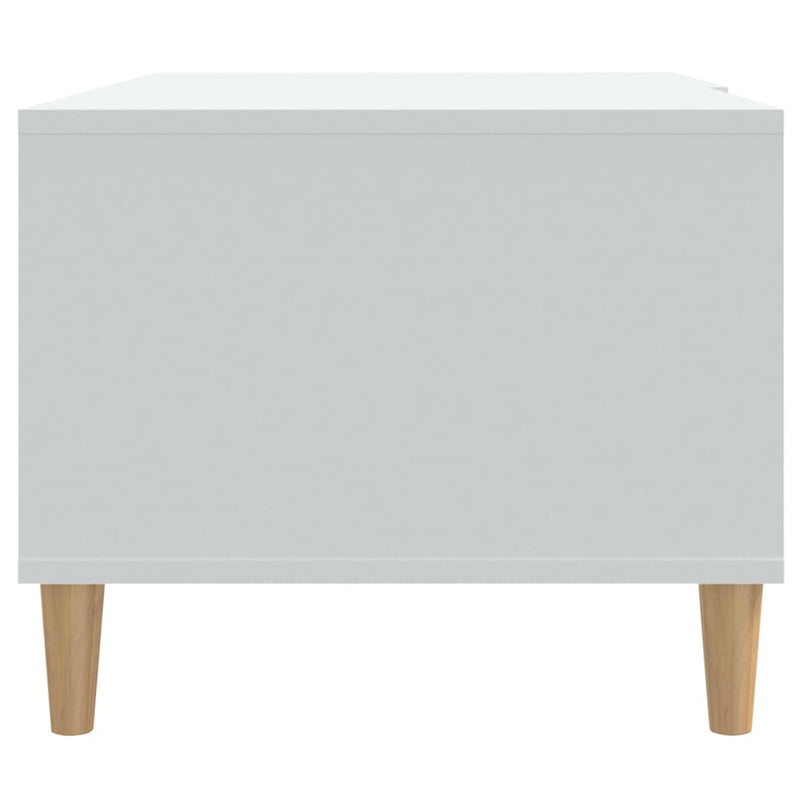 vidaXL Coffee Table Black 89.5x50x40 cm Engineered Wood