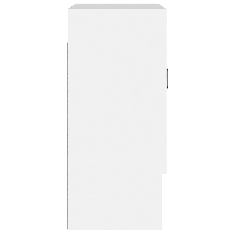 vidaXL Wall Cabinet Black 60x31x70 cm Engineered Wood