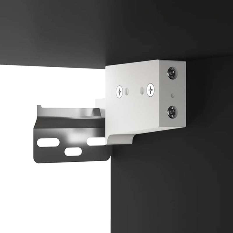 vidaXL Wall Cabinet Black 60x31x70 cm Engineered Wood