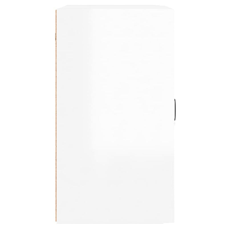 vidaXL Wall Cabinet Black 60x31x60 cm Engineered Wood