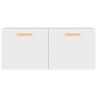 vidaXL Wall Cabinet Smoked Oak 80x35x36.5 cm Engineered Wood