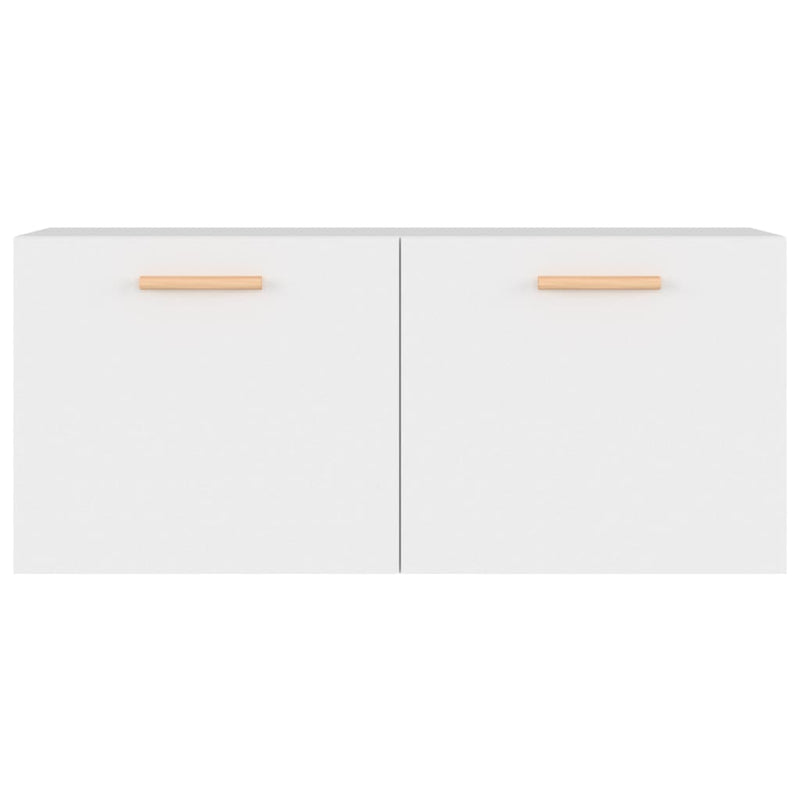 vidaXL Wall Cabinet Smoked Oak 80x35x36.5 cm Engineered Wood