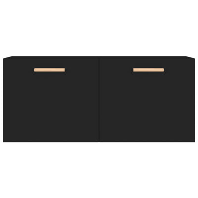 vidaXL Wall Cabinet Smoked Oak 80x35x36.5 cm Engineered Wood