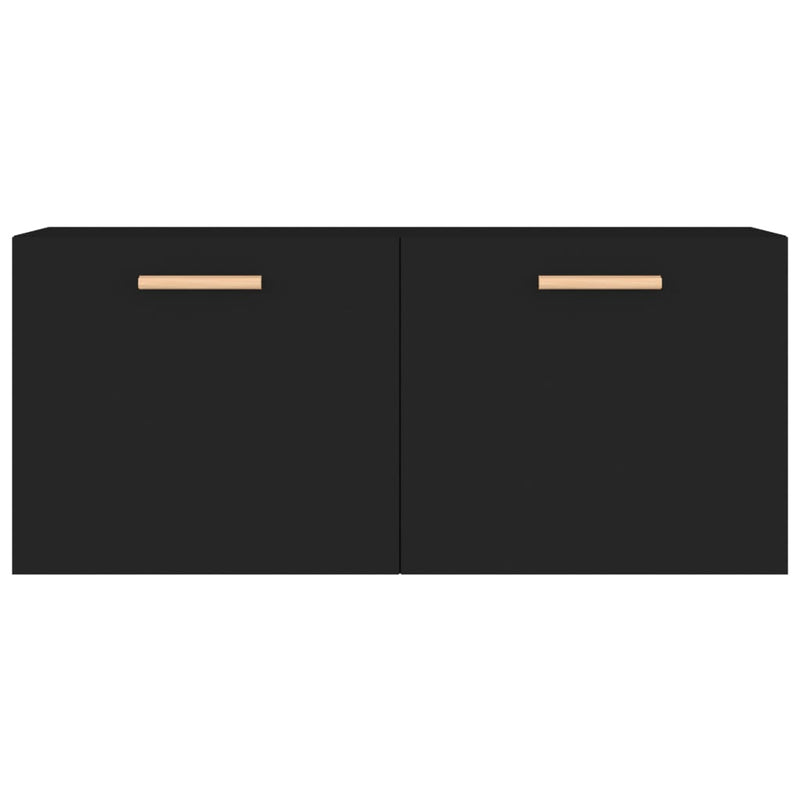 vidaXL Wall Cabinet Smoked Oak 80x35x36.5 cm Engineered Wood