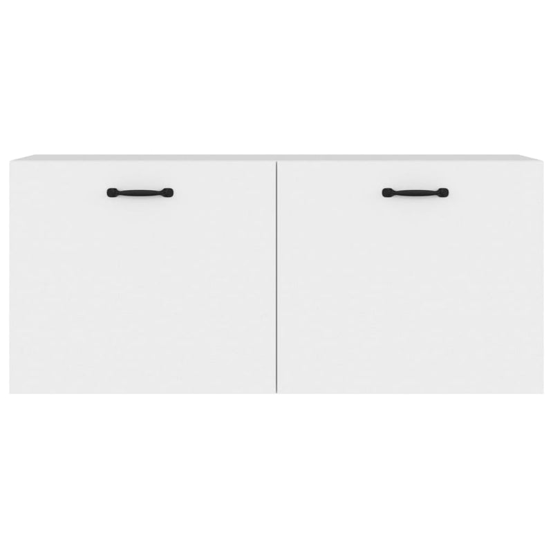 vidaXL Wall Cabinet Smoked Oak 80x35x36.5 cm Engineered Wood