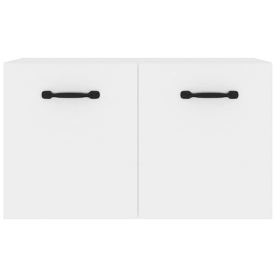 vidaXL Wall Cabinet High Gloss White 80x36.5x35 cm Engineered Wood