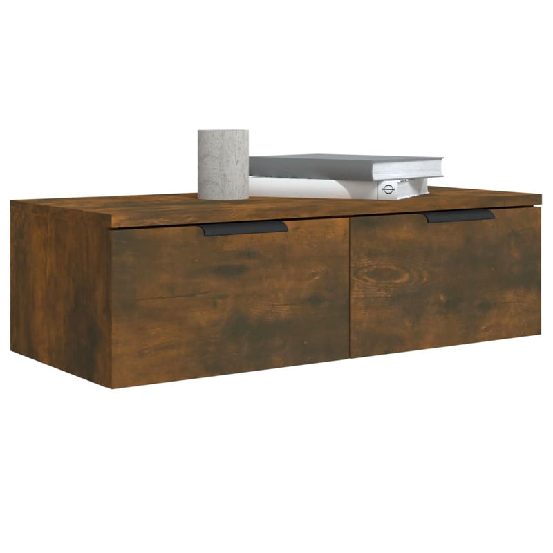 vidaXL Wall Cabinet White 68x30x20 cm Engineered Wood