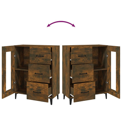 vidaXL Sideboard White 69.5x34x90 cm Engineered Wood