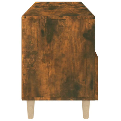 vidaXL TV Cabinet Black 80x36x50 cm Engineered Wood