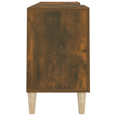 vidaXL TV Cabinet Black 150x30x50 cm Engineered Wood