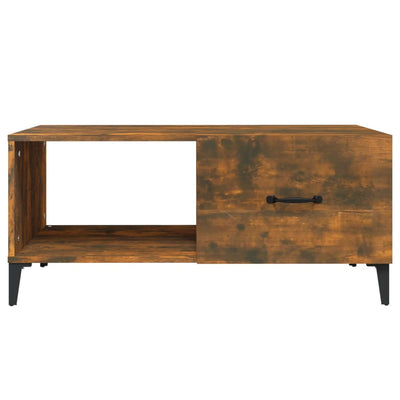 vidaXL Coffee Table Black 90x50x40 cm Engineered Wood