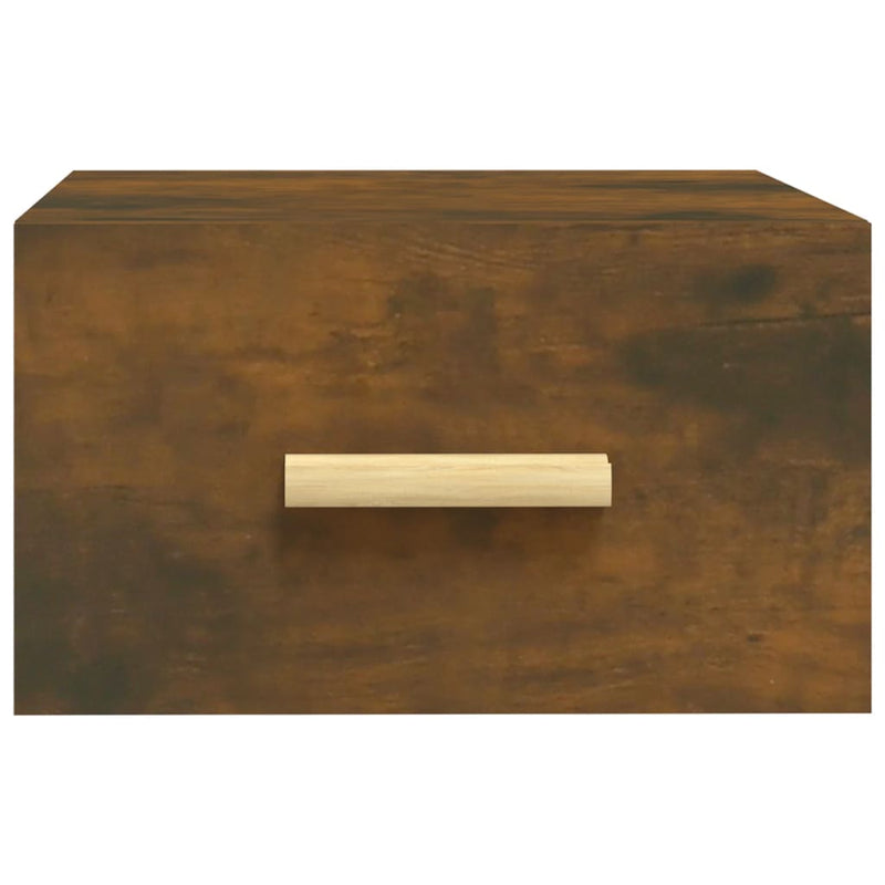 vidaXL Wall-mounted Bedside Cabinets 2 pcs Grey Sonoma 35x35x20 cm