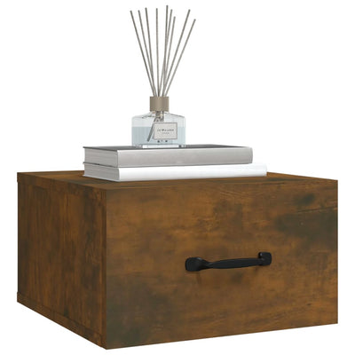 vidaXL Wall-mounted Bedside Cabinets 2 pcs Grey Sonoma 35x35x20 cm