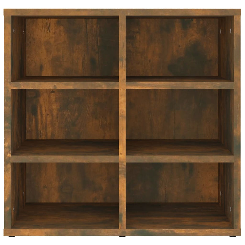 vidaXL Shoe Cabinet Smoked Oak 52.5x30x50 cm