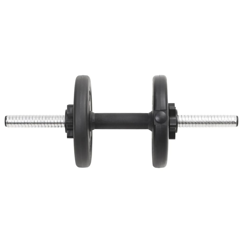 vidaXL Barbell and Dumbbell Set 30 kg
