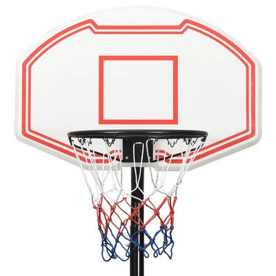 vidaXL Basketball Stand Black 282-352 cm Polyethene