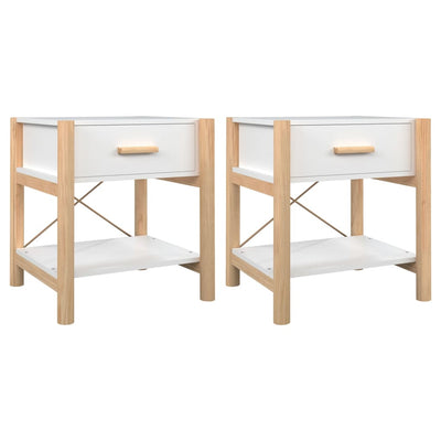 vidaXL Bedside Tables 2pcs 42x38x45 cm Engineered Wood