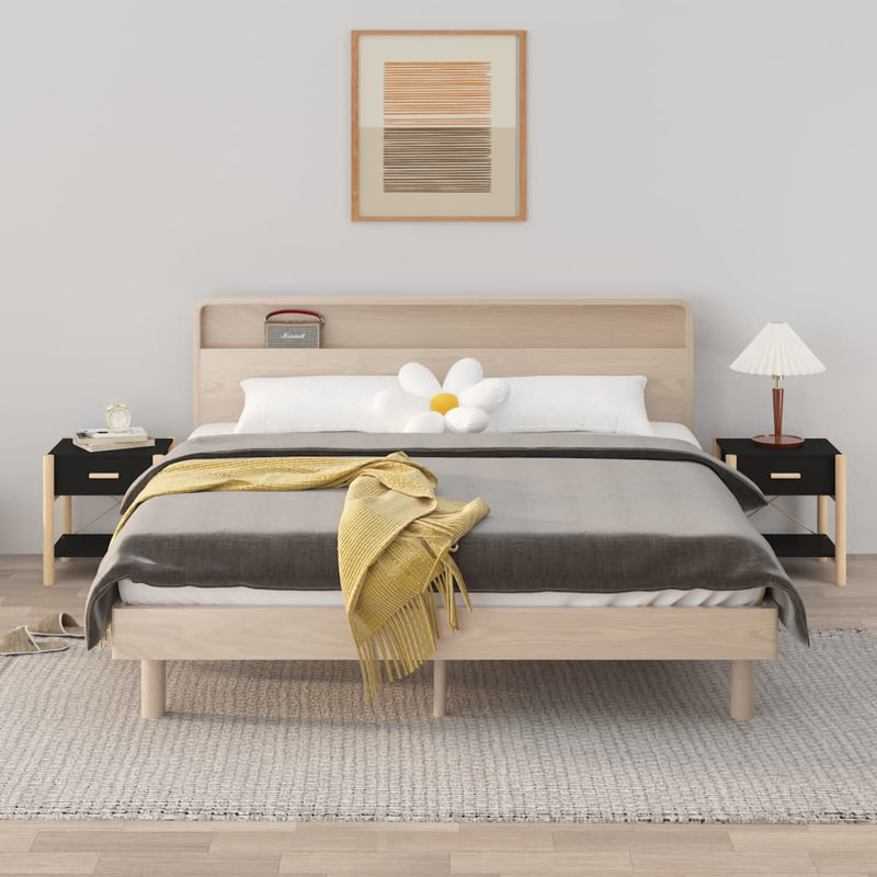 vidaXL Bedside Tables 2pcs 42x38x45 cm Engineered Wood