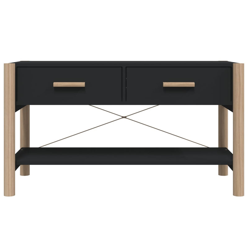 vidaXL TV Cabinet Black 82x38x45 cm Engineered Wood