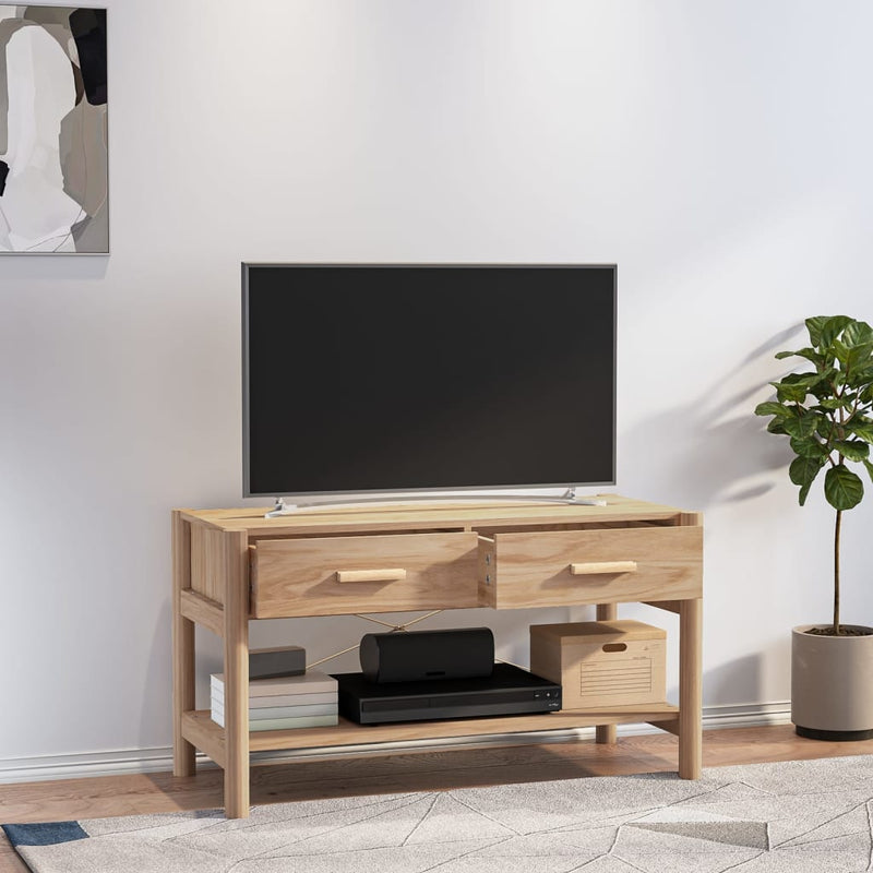 vidaXL TV Cabinet Black 82x38x45 cm Engineered Wood
