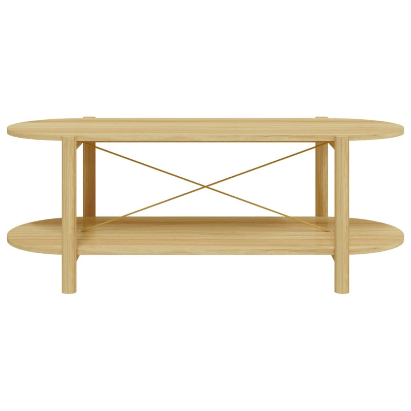 vidaXL Coffee Table Black 82x48x45 cm Engineered Wood