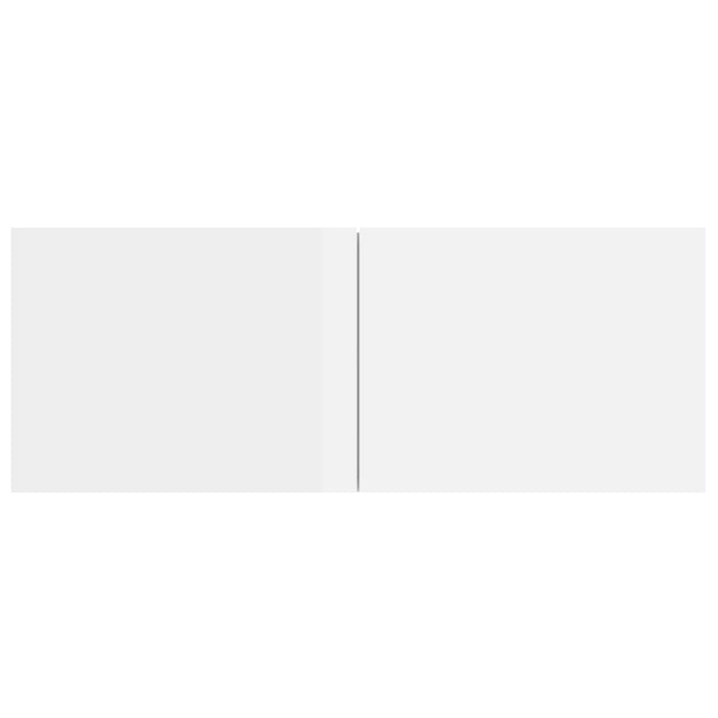 vidaXL TV Cabinets 4 pcs Smoked Oak 80x30x30 cm Engineered Wood