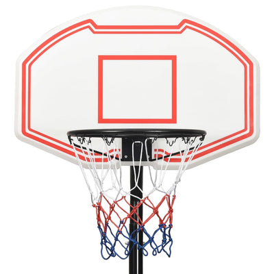 vidaXL Basketball Stand Black 237-307 cm Polyethene