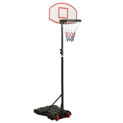 vidaXL Basketball Stand Black 216-250 cm Polyethene