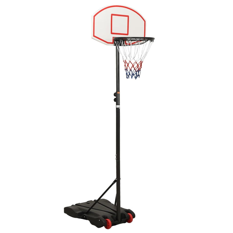 vidaXL Basketball Stand Black 216-250 cm Polyethene