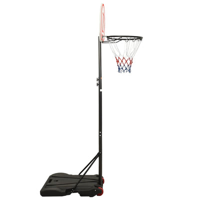 vidaXL Basketball Stand Black 216-250 cm Polyethene