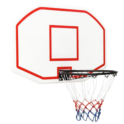 vidaXL Basketball Backboard Black 90x60x2 cm Polyethene