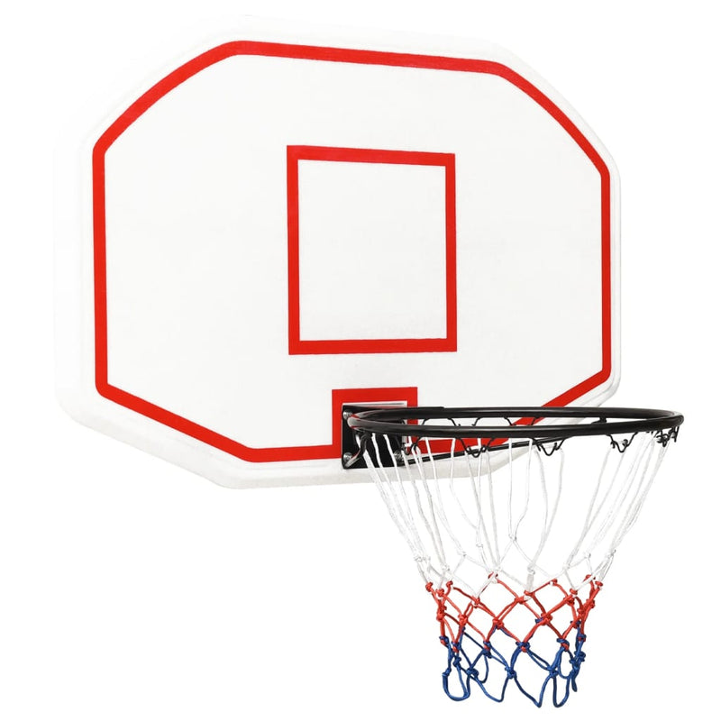 vidaXL Basketball Backboard Black 90x60x2 cm Polyethene