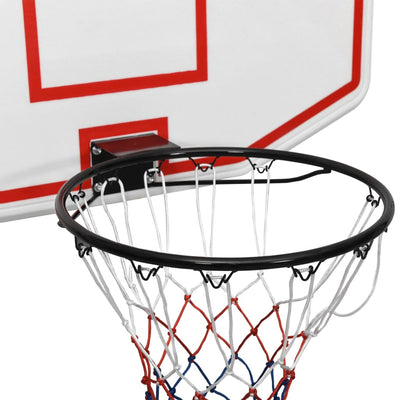 vidaXL Basketball Backboard Black 90x60x2 cm Polyethene
