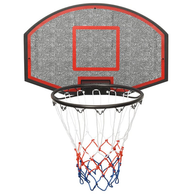 vidaXL Basketball Backboard Black 90x60x2 cm Polyethene