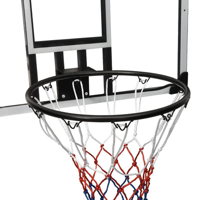 vidaXL Basketball Backboard Transparent 90x60x2.5 cm Polycarbonate