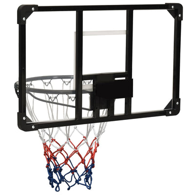 vidaXL Basketball Backboard Transparent 106x69x3 cm Polycarbonate