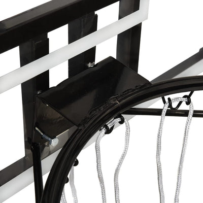 vidaXL Basketball Backboard Transparent 106x69x3 cm Polycarbonate