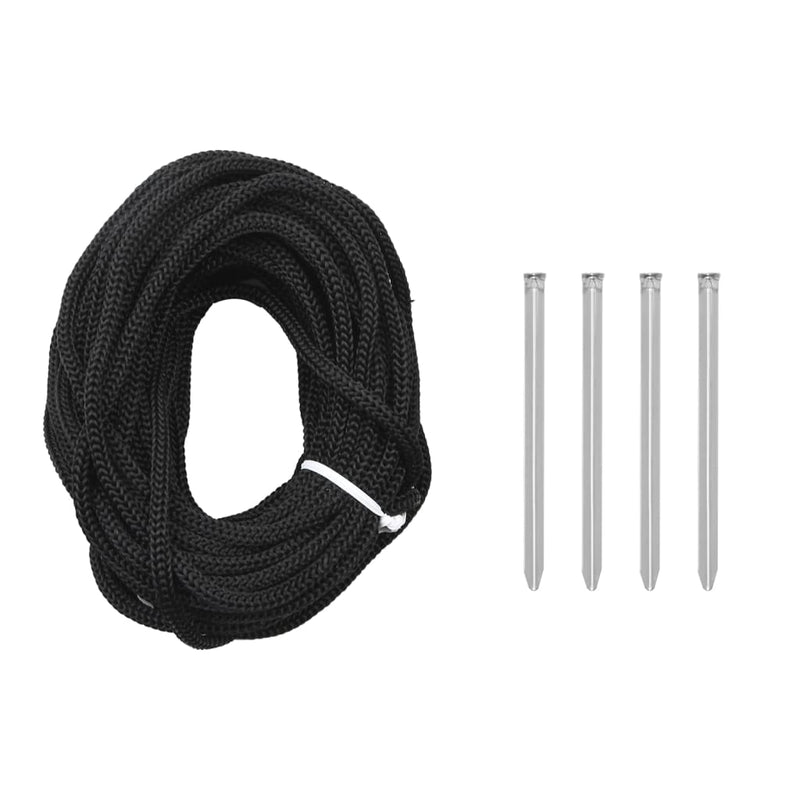 vidaXL Christmas Cone Tree Warm White 3000 LEDs 230x800 cm