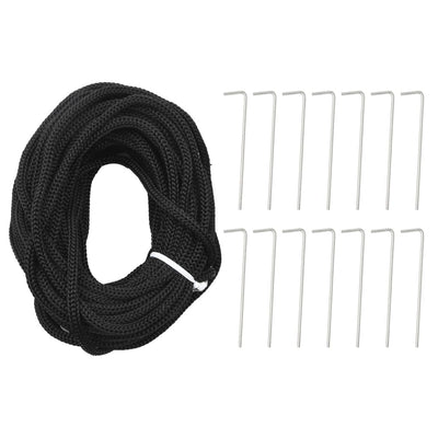 vidaXL Christmas Tree on Flagpole Warm White 1134 LEDs 800 cm