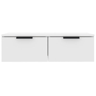 vidaXL Wall Cabinets 2 pcs White 68x30x20 cm Engineered Wood