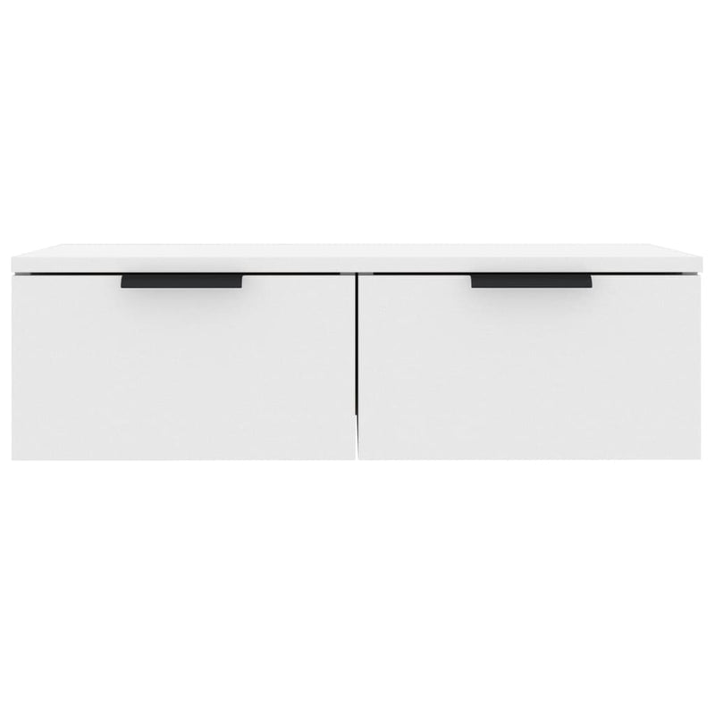 vidaXL Wall Cabinets 2 pcs White 68x30x20 cm Engineered Wood