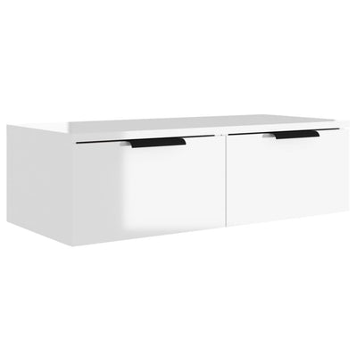 vidaXL Wall Cabinets 2 pcs White 68x30x20 cm Engineered Wood