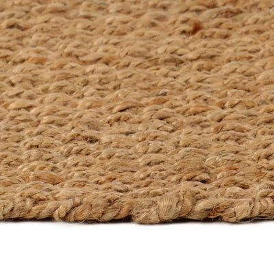 vidaXL Rug Rectangular Natural 80x160 cm Jute