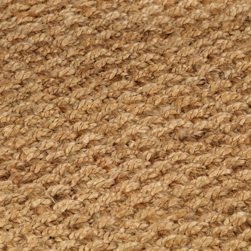 vidaXL Rug Rectangular Natural 80x160 cm Jute
