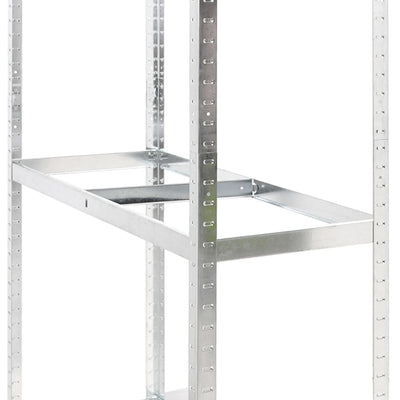 vidaXL 2-Layer Tire Rack Silver 110x40x110 cm Steel