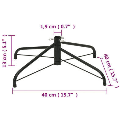 vidaXL Christmas Tree Stand 40x40x13 cm